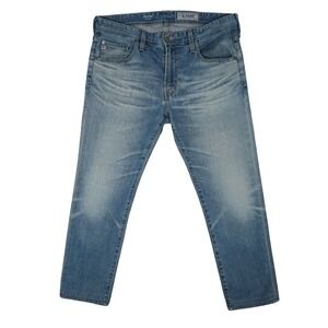AG Adriano Goldschmied The Dylan Jeans Mens 34x27 Blue Slim Skinny Light Wash